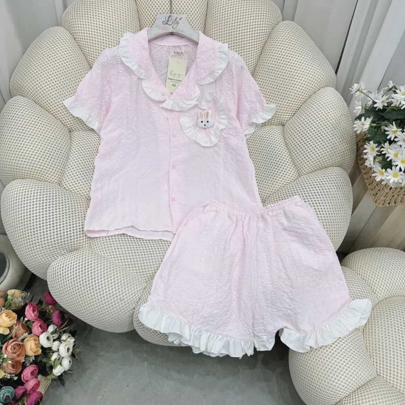 Đồ ngủ nữ quần áo ngắn cute